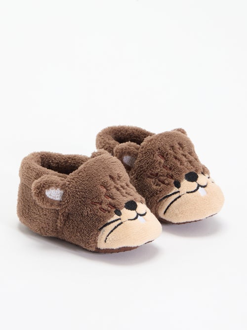Warme dierenslofjes - Kiabi Warme dierenslofjes - Kiabi