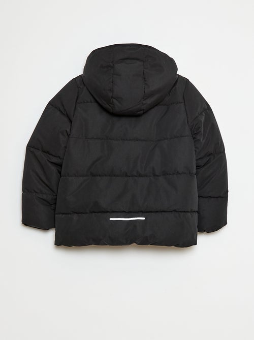 Warme donsjas met capuchon - Kiabi