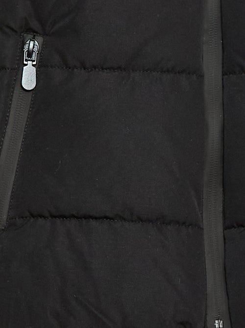 Warme donsjas met capuchon - Kiabi