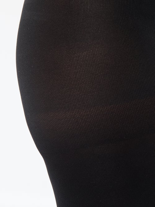 Warme effen panty 200 denier - Kiabi