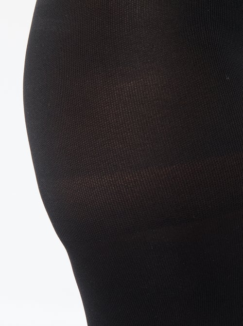 Warme effen panty 200 denier - Kiabi