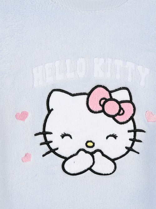 Warme fleece pyjama 'Hello Kitty' - Kiabi