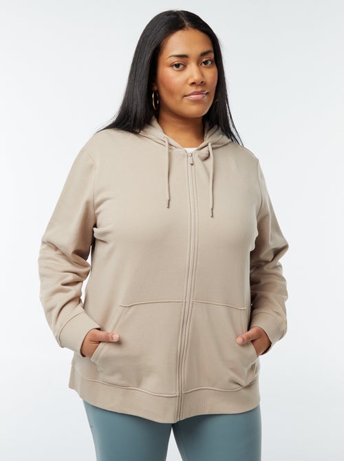 Warme hoodie van joggingstof - Kiabi