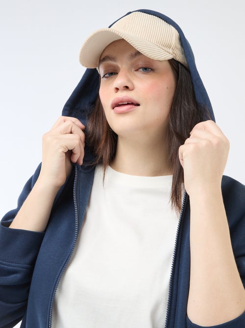 Warme hoodie van joggingstof - Kiabi