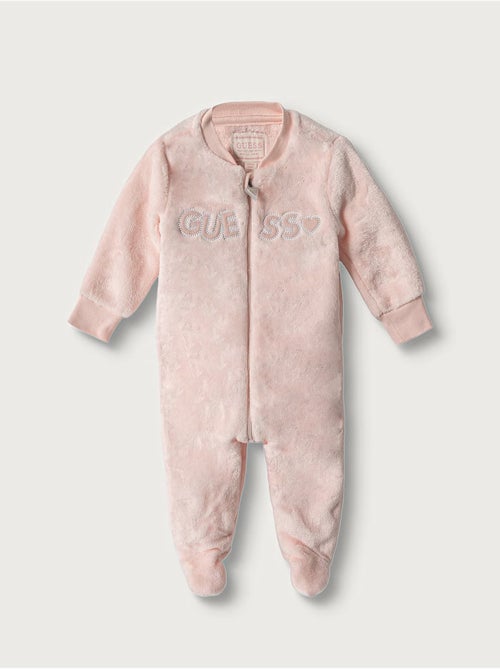 Warme jumpsuit voor baby's - guess kids - Kiabi Warme jumpsuit voor baby's - guess kids - Kiabi