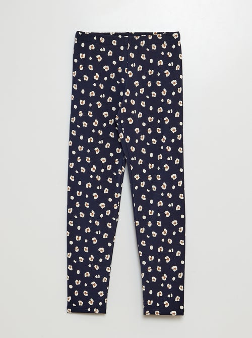 Warme legging met print - Kiabi