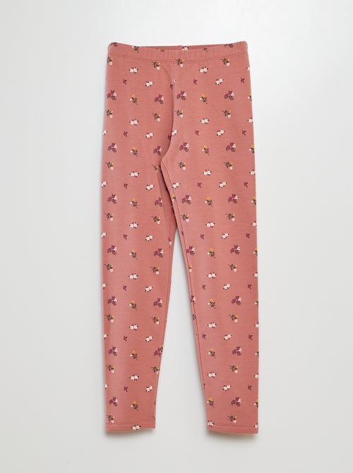 Warme legging met print - Kiabi