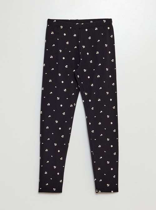 Warme legging met print - Kiabi