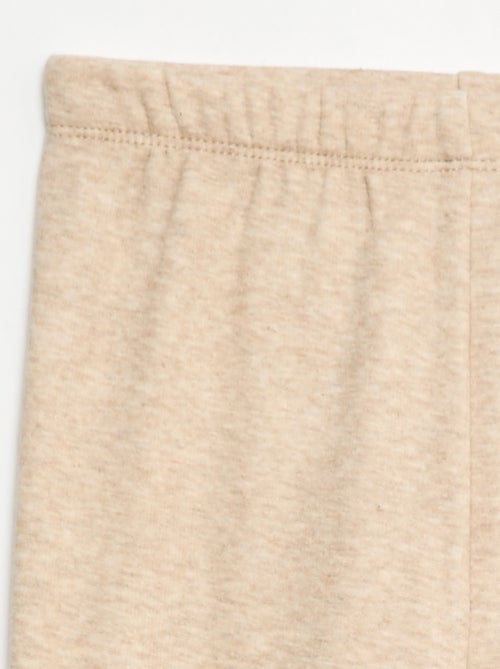 Warme legging met velours aan de binnenkant - Kiabi