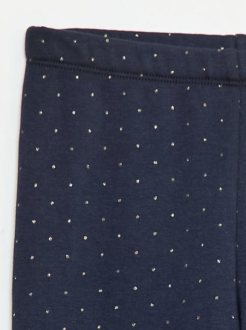 Warme legging met velours aan de binnenkant - Kiabi