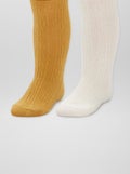 Warme maillots van kabeltricot - Setje van 2 GEEL - Kiabi
