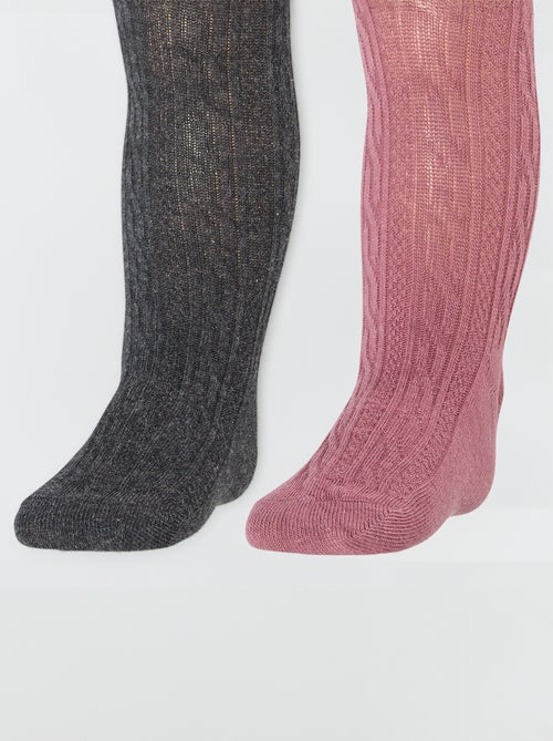Warme maillots van kabeltricot - Setje van 2 - Kiabi