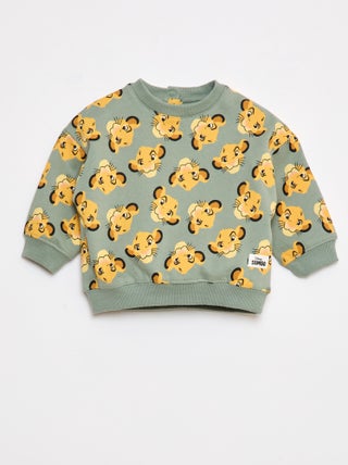 Warme sweater met 'Disney'-print