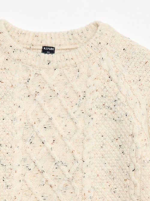 Warme trui met ronde hals - Kiabi