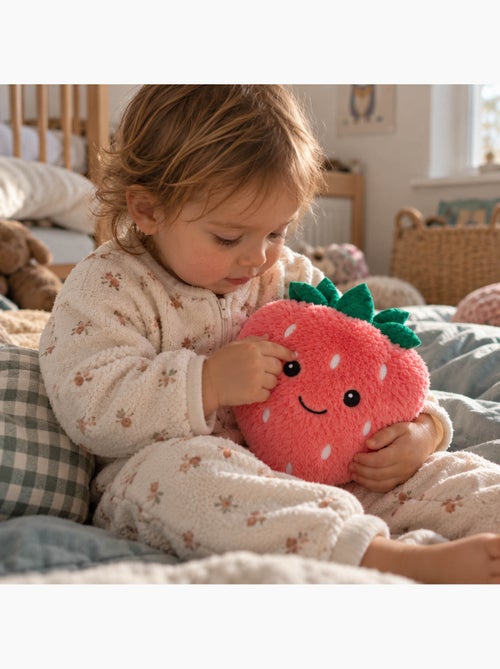 Warmteknuffel aardbei met geborduurd gezichtje - Kiabi Warmteknuffel aardbei met geborduurd gezichtje - Kiabi
