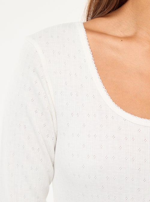 Warmteregulerend T-shirt met lange mouw - Kiabi
