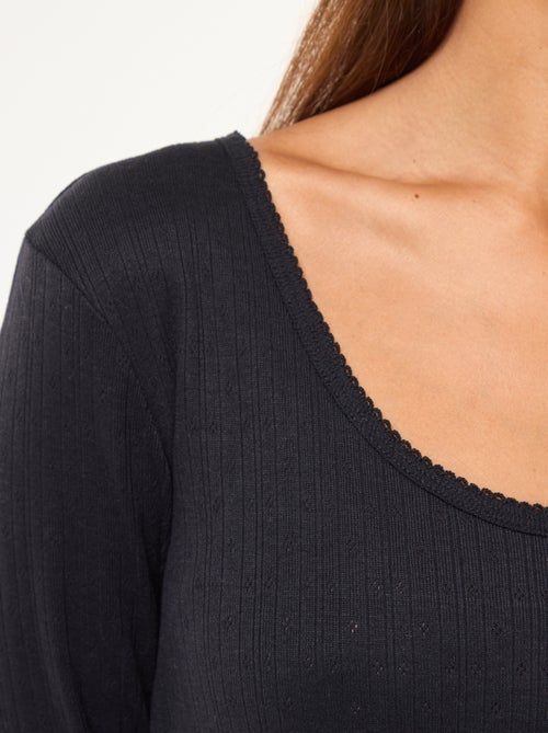 Warmteregulerend T-shirt met lange mouw - Kiabi