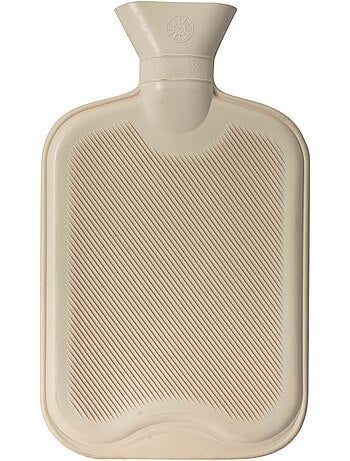 Warmwaterkruik van natuurlijk rubber
