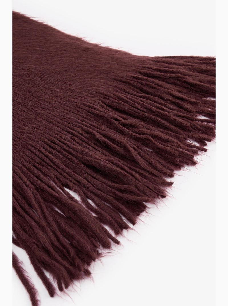 Warmy écharpe penti Rouge bordeaux - Kiabi