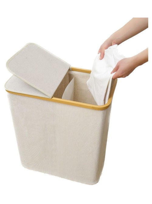 Wasmanden van Katoen Bambou PROMO LINGE - Kiabi