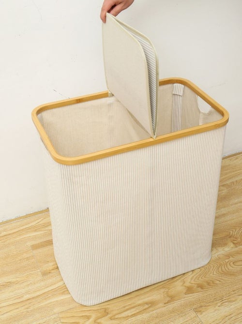Wasmanden van Katoen Bambou PROMO LINGE - Kiabi