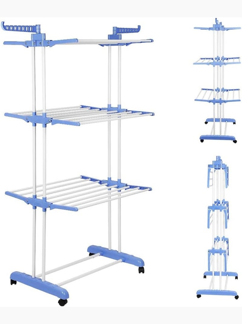 Wasrekken van plastique promo linge Blauw - Kiabi