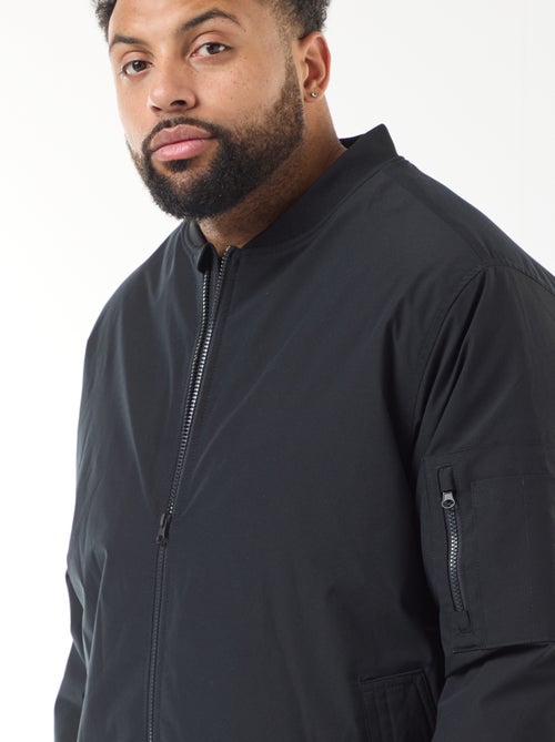 Waterafstotend, effen pilotenjack - Kiabi