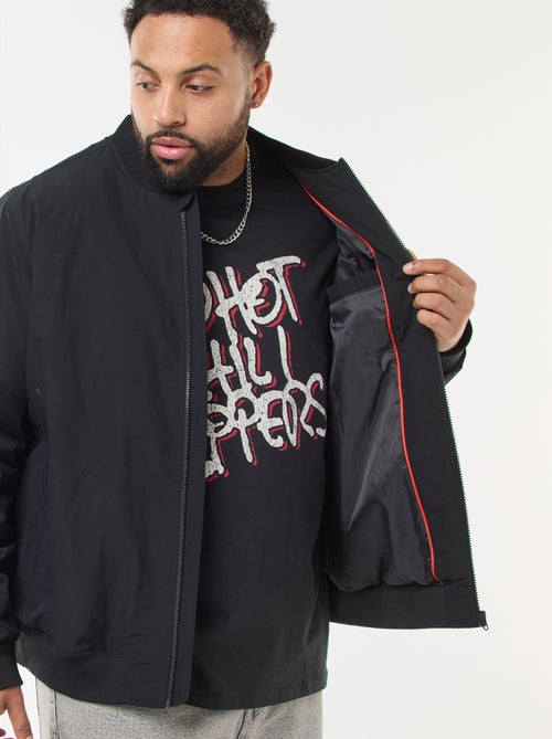 Waterafstotend, effen pilotenjack - Kiabi