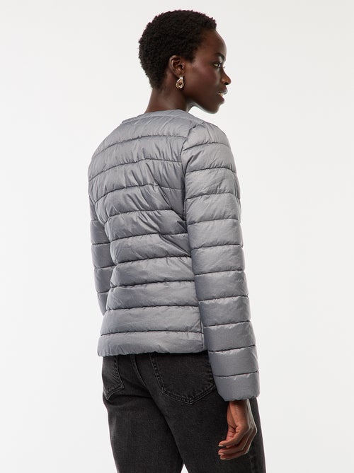 Waterafstotend en lichtjes gewatteerd donsjack - Kiabi