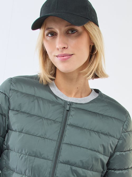 Waterafstotend en lichtjes gewatteerd donsjack - Kiabi