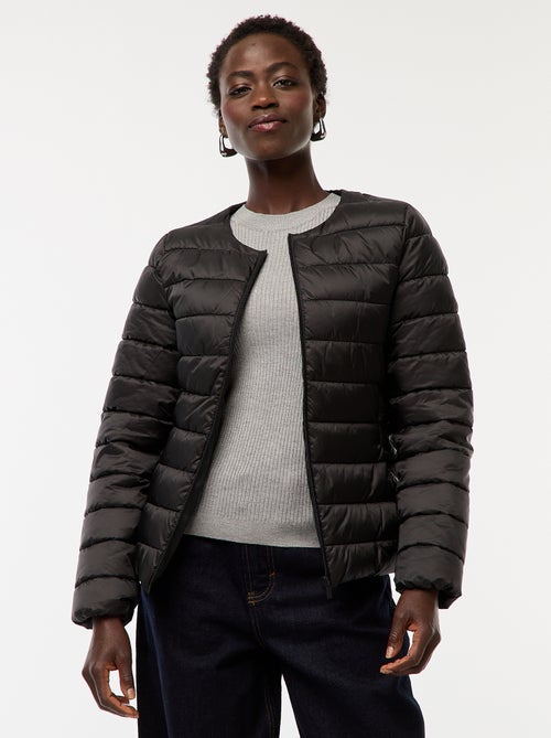 Waterafstotend en lichtjes gewatteerd donsjack - Kiabi