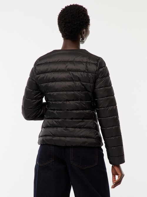 Waterafstotend en lichtjes gewatteerd donsjack - Kiabi