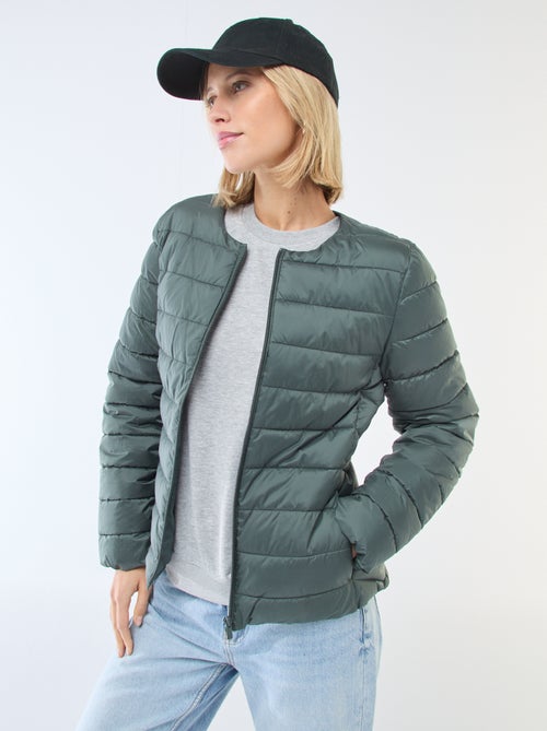 Waterafstotend en lichtjes gewatteerd donsjas - Kiabi