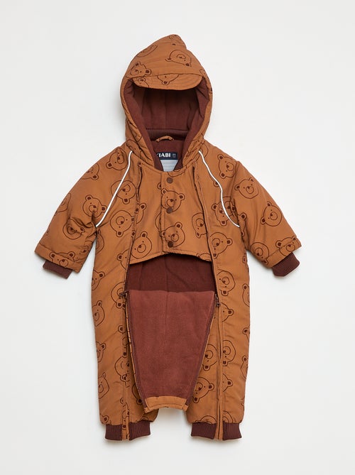 Waterafstotend skipakje met fleecevoering - Kiabi