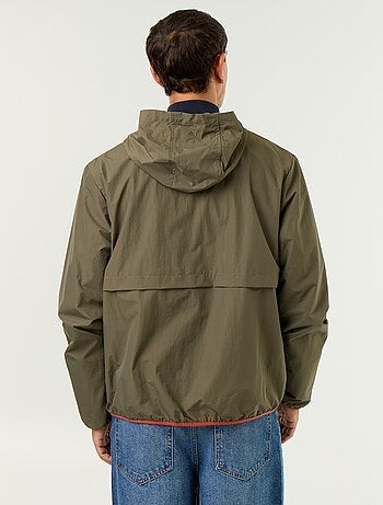 Waterafstotend windjack met capuchon