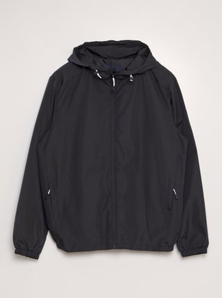 Waterafstotend windjack met capuchon