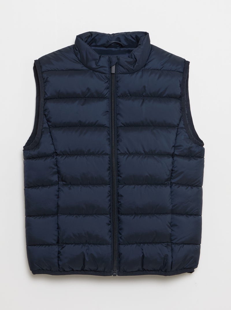 Waterafstotende bodywarmer Blauw - Kiabi