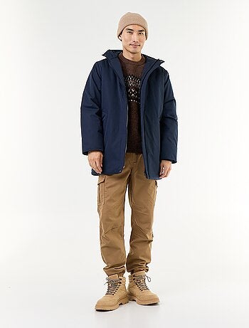 Waterafstotende capuchonparka