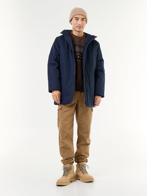 Waterafstotende capuchonparka - Kiabi