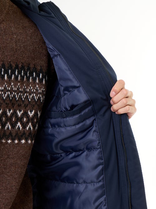 Waterafstotende capuchonparka - Kiabi