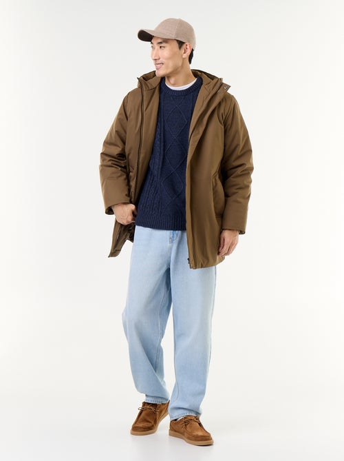 Waterafstotende capuchonparka - Kiabi Waterafstotende capuchonparka - Kiabi