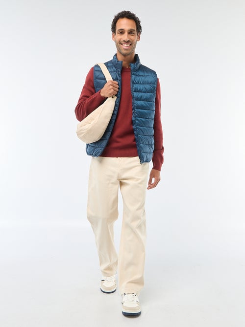 Waterafstotende effen bodywarmer - Kiabi