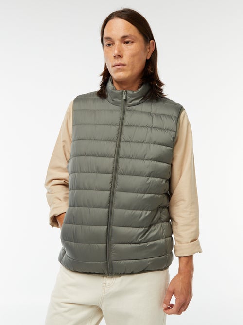 Waterafstotende effen bodywarmer - Kiabi Waterafstotende effen bodywarmer - Kiabi