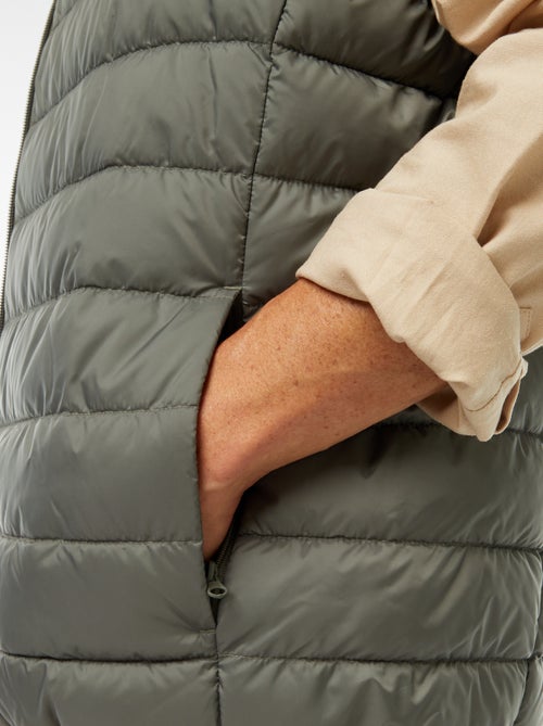 Waterafstotende effen bodywarmer - Kiabi Waterafstotende effen bodywarmer - Kiabi