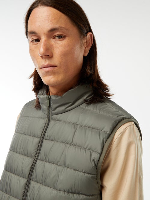 Waterafstotende effen bodywarmer - Kiabi Waterafstotende effen bodywarmer - Kiabi