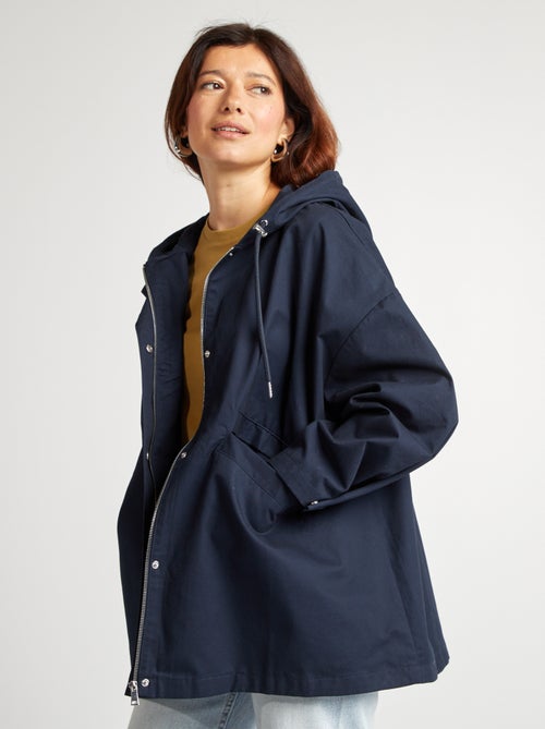 Waterafstotende oversized parka met capuchon - Kiabi