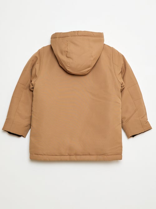 Waterafstotende parka met capuchon - Kiabi Waterafstotende parka met capuchon - Kiabi
