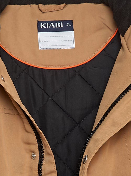 Waterafstotende parka met capuchon - Kiabi Waterafstotende parka met capuchon - Kiabi