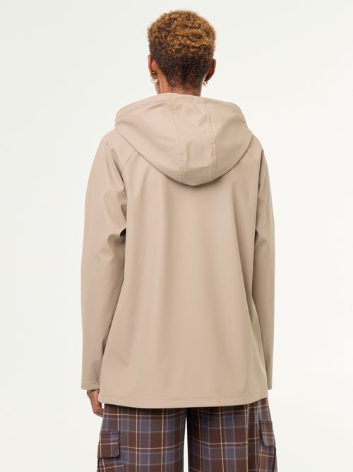 Waterafstotende parka met capuchon - Kiabi