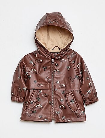 Waterafstotende parka met capuchon